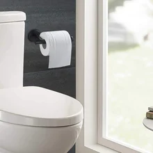 Держатель для туалетной бумаги полуоткрытый круглый настенный держатель для ванной комнаты Кухня Санузел рулон ткани диспенсер вешалка для полотенец SNO88