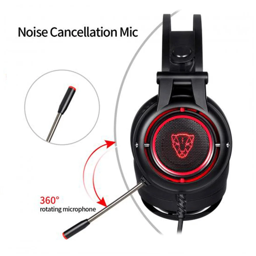 MOTOSPEED Headset Gaming Stereo H18 