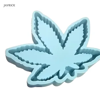 

Crystal Epoxy Coaster Cup Pad Resin Mold Maple Leaf Shape Potleaf Ashtray Silicone Mould DIY Crafts Decoration Making Tools