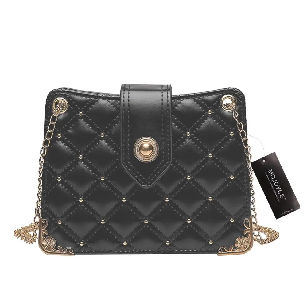 

Brand Design Women Chain Small Messenger Bag Mini Flap Girl Fashion Purses Clutch Leather Chain Zipper Shoulder Bags