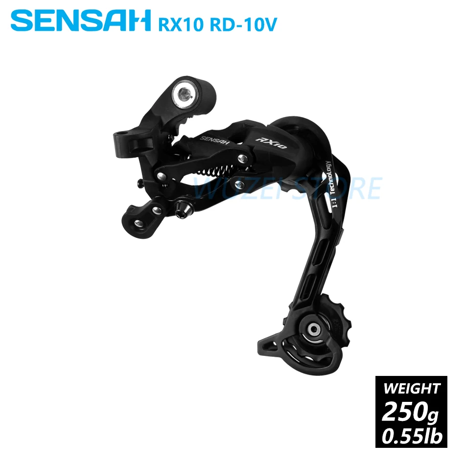 SENSAH велосипед задний переключатель RX10 CRX XRX 10/11/12-скорость триггерный переключатель передач 7/8S M310 M360 MTB переключения передач для M6000 M8000 M9100 - Цвет: RX10 Rear Derailleur