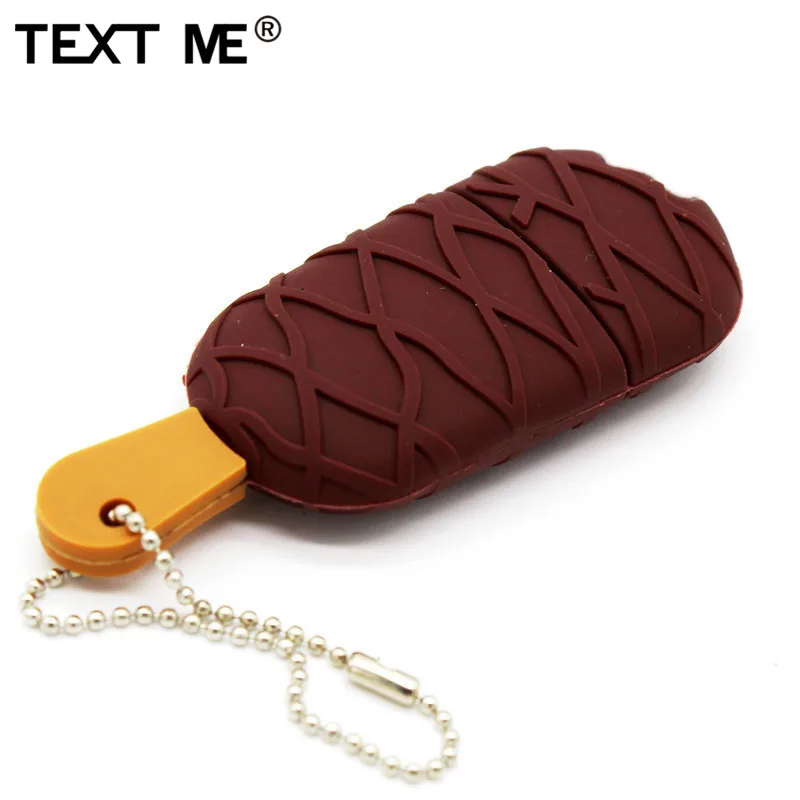 TEXT ME, 5 цветов, крутой летний день, мини, мороженое, usb флеш-накопитель, usb 2,0, 4 ГБ, 8 ГБ, 16 ГБ, 32 ГБ, 64 ГБ, флешка, подарок, usb