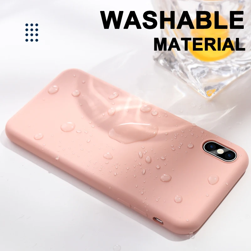 Чехол для iPhone 11 Pro 7 8 Plus X XS чехол для MAX XR жидкий силиконовый мягкий детский кожаный чехол для iPhone 6 6s 7 8 Plus Coque