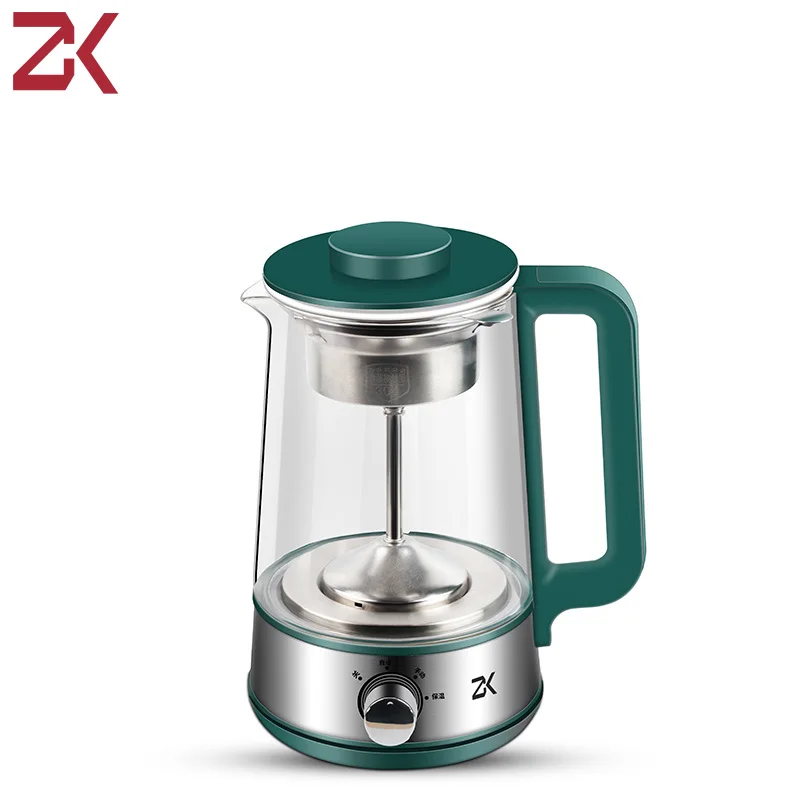 Многофункциональный Электрический чайник ZK 1 2 л плотный стеклянный для здоровья
