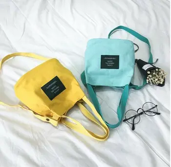 

New Shopping Tote Linen Eco Reusable Handmade Cotton Shoulder Bag Canvas Bag
