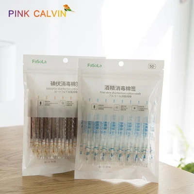 Disposable Medical Alcohol Stick Disinfected 50pc Cotton Swab Emergency Care Sanitary Women Makeup Cotton Buds Tip 1 Disposable Medical Alcohol Stick Disinfected 50pc Cotton Swab Emergency Care Sanitary Women Makeup Cotton Buds Tip 3