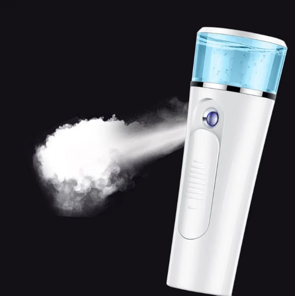 Portable USB Face Spray Beauty Instruments Mist Sprayer Facial Body Nebulizer Steamer Moisturizing Skin Care