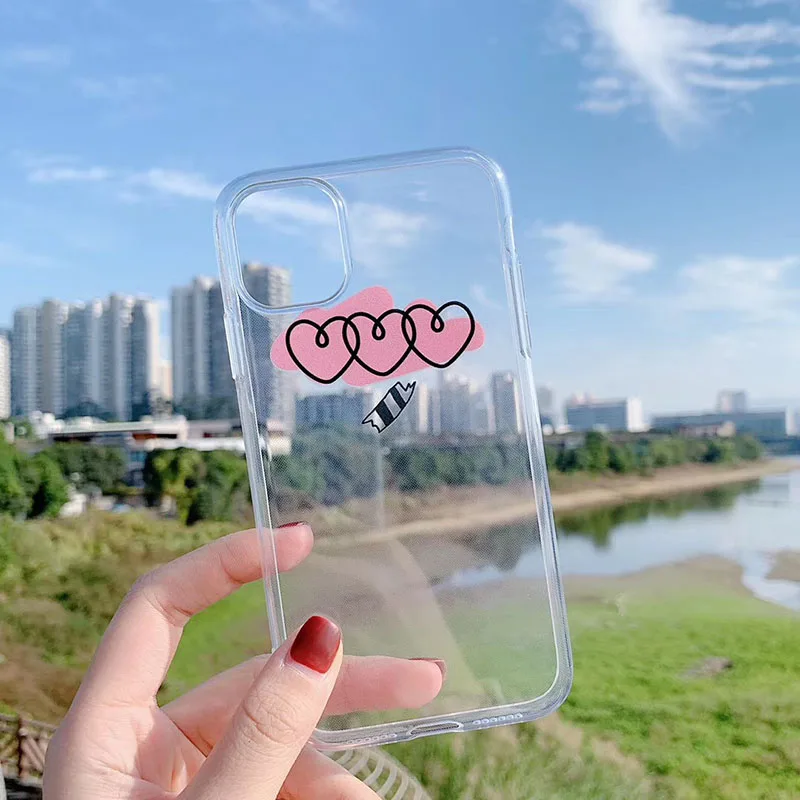Модный Стиль love чехлы для телефонов с календарем и картами для iPhone 11 Xs Max Xr X 6 6S 7 8 Plus 11 Pro Max Прозрачная мягкая задняя крышка из ТПУ