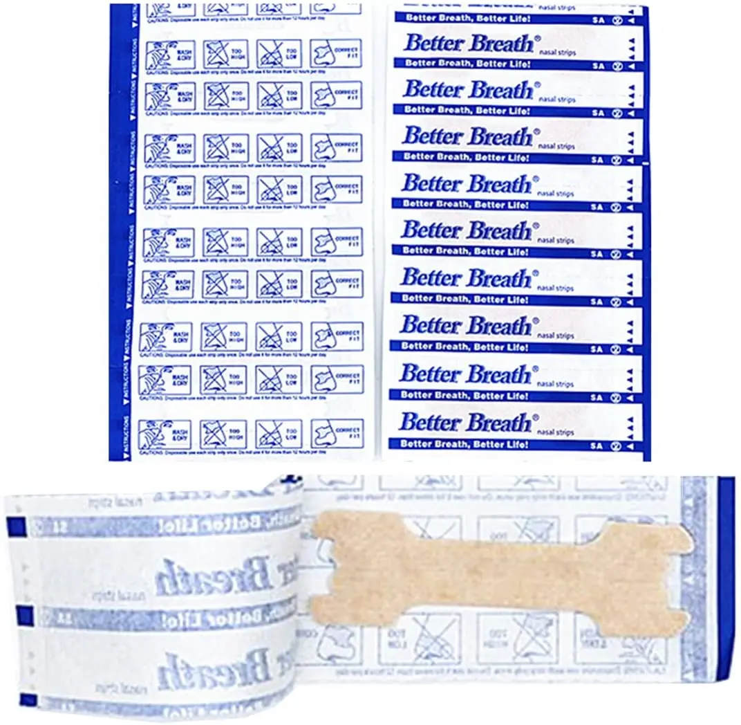 Nasal Strips Nose Strips Stop Snoring Patch Anti Snoring Patch Snoring Nose Strips Nasal Patch 50pcs Better Breath Breathe Right Nasal Strips Nasal Patch Sleep Better Health Snoring Strips Anti Snoring Patch