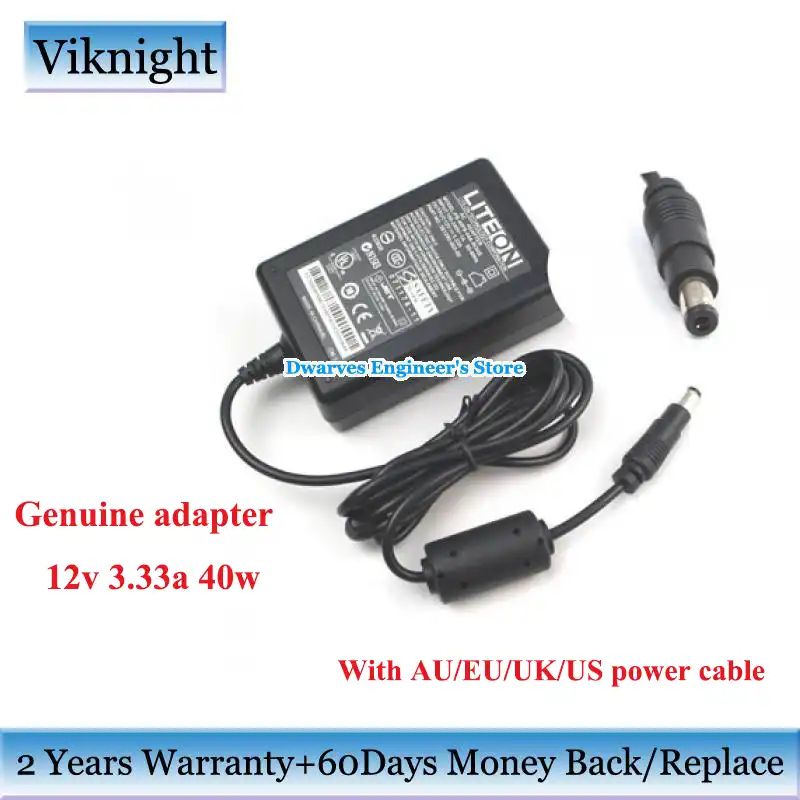 Genuine Liteon 12v 3 33a 40w Adapter Adp 40dd B Pa 1041 0 361290