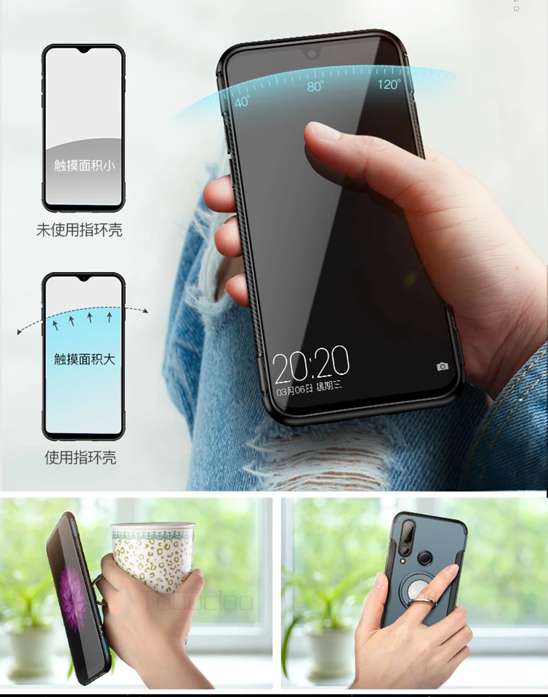 Магнитный чехол-кольцо 360 для huawei P Smart P20 P30 Pro Nova 3 3i 5 5i Honor 10 Lite 10i 20 20s 8X8 S силиконовый защитный чехол