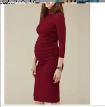 

Dr348 Europe And America Star Maternity Clothes Spring Summer New Style Large Size Maternity Dress