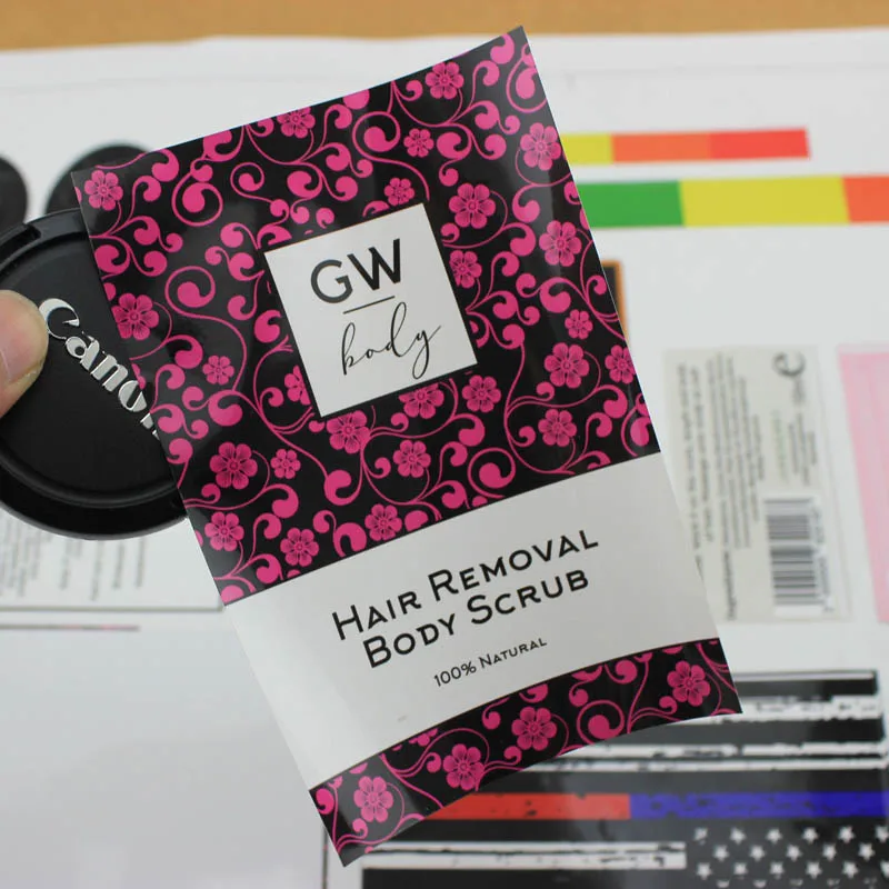 Shampoo Label Packaging,personal Care Label, Cosmetic Jars Label