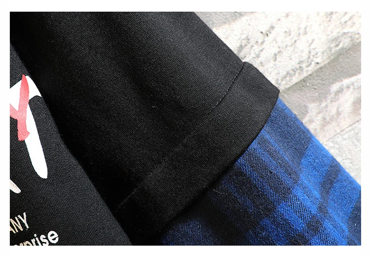 Худи повседневные Лоскутные Новые мужские толстовки в стиле хип-хоп толстовки уличная одна деталь бренд черный серый