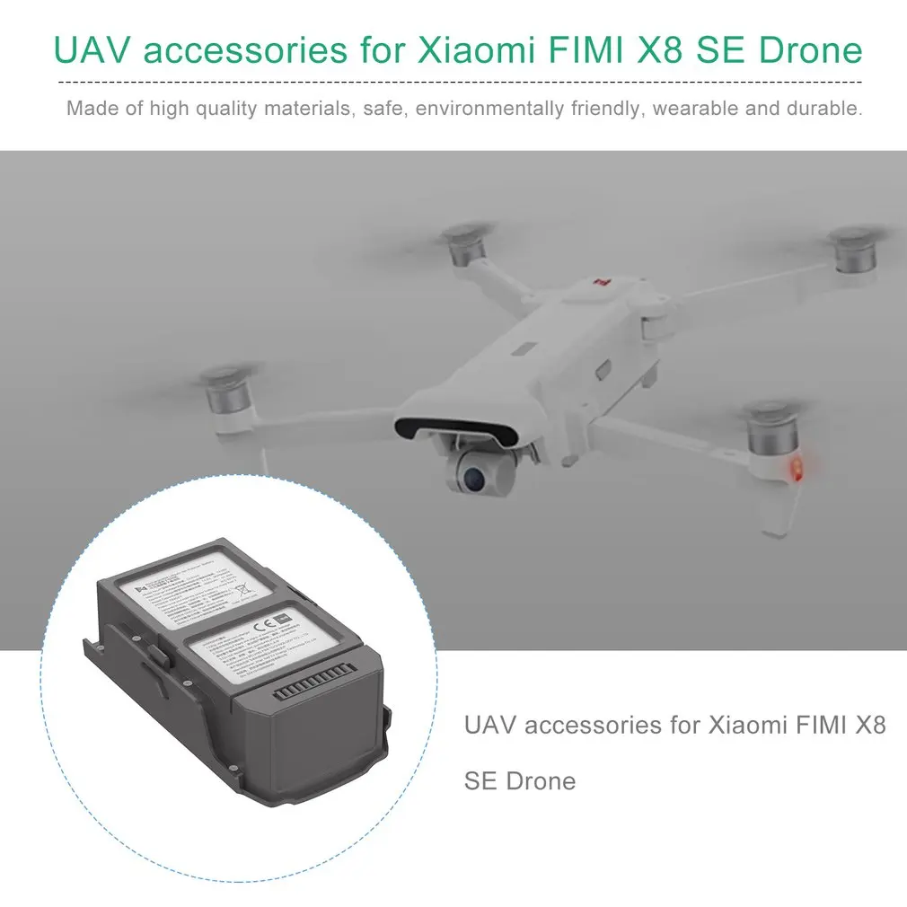 11,4 в 4500 мАч Липо батарея Замена аккумуляторных батарей для FIMI X8 SE FPV RC Дрон запасные части Аксессуары