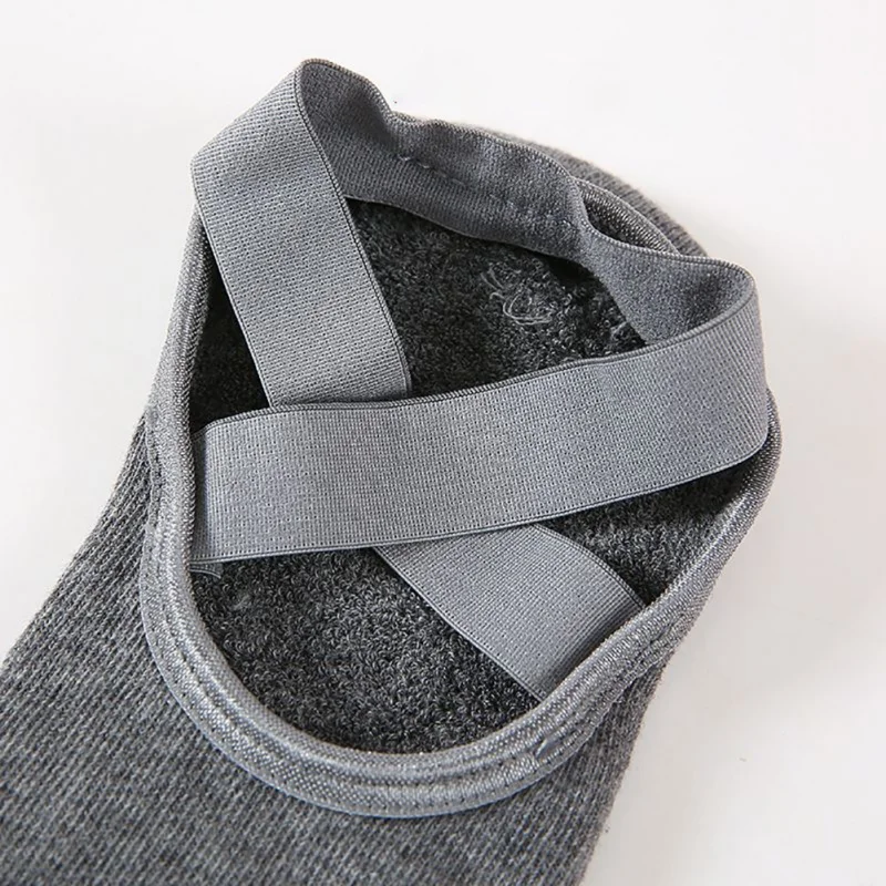Women Yoga Socks Anti Slip Bandage Sports Ladies Girls Ballet Socks Dance Sock Slippers yoga socks