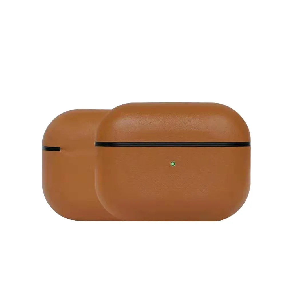 Кожаный чехол для Apple AirPods Pro, защитный чехол для Airpods pro, гарнитура для AirPods, чехол 1111#2
