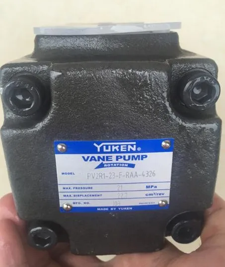 

YUKEN VANE PUMP ROTATION PV2R1-23-F-RAA-4326 PV2R1-6/8/10/12/14/17/19/23/25/31-F-RAA-4326 Hydraulic pump
