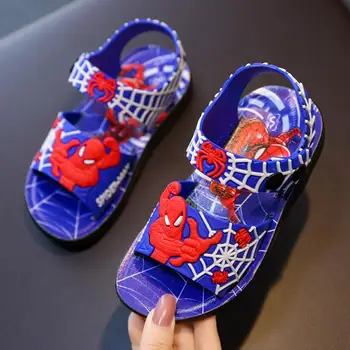 

Kids Boys Sandals Summer 2020 Boys Casual Shoes Baby Spiderman Sandals Children's Non-slip Sandals Size 26-35