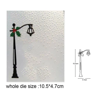 

Street lamp metal cutting dies Stencils Dies DIY dies scrapbooking embossing die cuts decoration template cards making new 2020