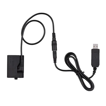 

ACK-E10 5V USB Dummy Battery DC Coupler Adapter(Replacement for LP-E10) for Canon EOS Rebel T3/T5/T6/T7/T100