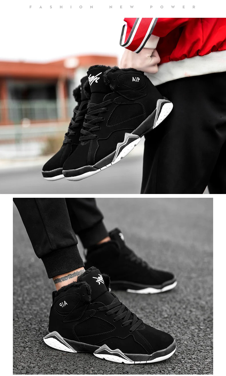 Fashion Shoes Men winter Warm Basket Sneakers men zapatillas hombre Unisex Outdoor Walking Trainer Sneakers chaussure homme