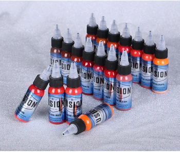 

16pcs/Set Tattoo Ink Pigment Set Body Art Tattoo Kits Professional Beauty Paints Makeup Tattoo Permanent Pigment For Tattoo