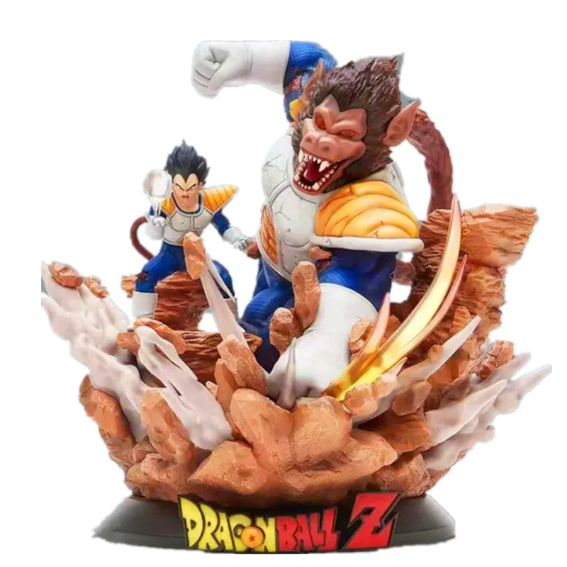 Аниме Dragon Ball Супер Saiyan Вегета Горилла сцены GK смола статуя фигурка Коллекция Модель игрушки X3957