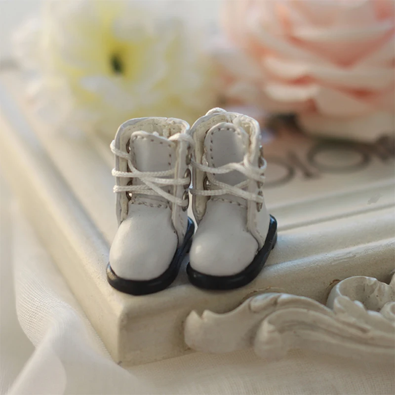 BJD обувь кукольная кожаная обувь 2,8 см длина для 1/8 1/12 BJD azone Blyth кукла аксессуары кукла цветная обувь