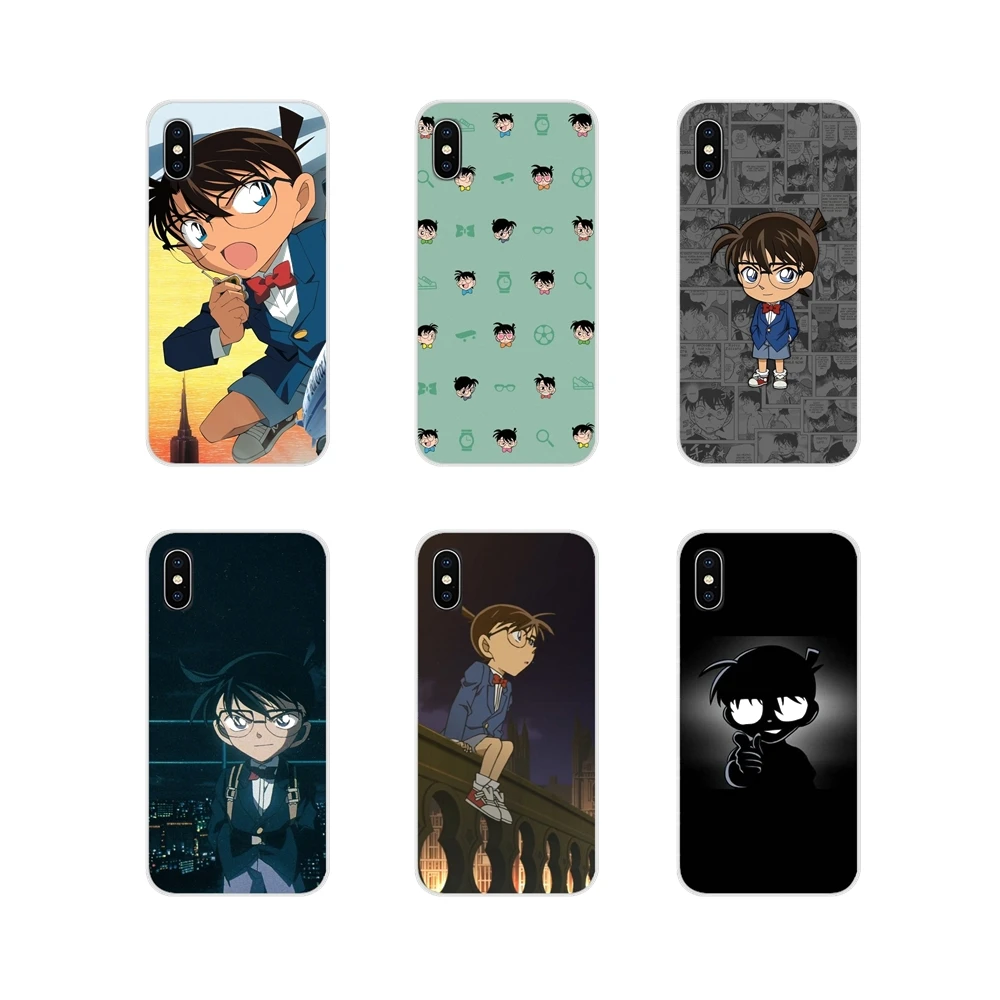 Чехол из ТПУ для Apple iPhone X XR XS 11Pro MAX 4S 5S 5C SE 6S 7 8 Plus ipod touch 5 6 Detective Conan есть только одна