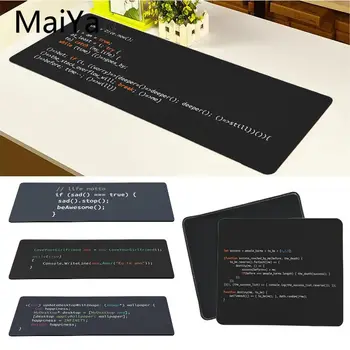 

Maiya Top Quality Program Words Rubber Mouse Durable Desktop Mousepad Free Shipping Large Mouse Pad Keyboards Mat