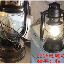 Для отеля Farmho используется для украшения Ретро Бронзовая керосиновая лампа старинная масляная лампа винтажный Фонарь ретро Ностальгический мастхэд Li