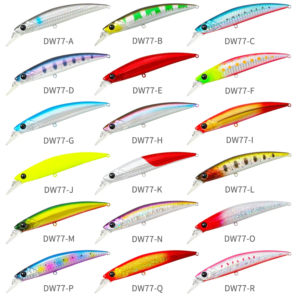 TSURINOYA جديد اللون غرق البلمة 110S DW77 110 مللي...