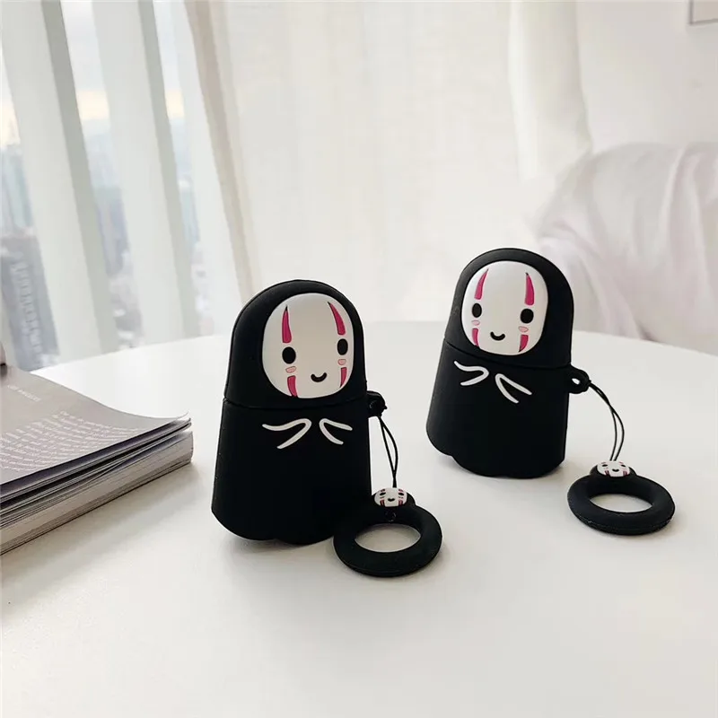 Мягкий силиконовый чехол для наушников Slender Man No Face Man для наушников, беспроводной защитный чехол с Bluetooth, чехол s