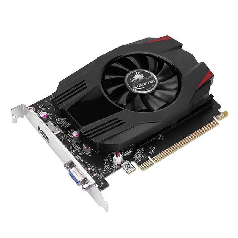 COLORFUL GT1030 4GB Graphic Card DDR4 64bit GPU Desktop Computer Video Gaming image Card PCI-E3.0 good pc graphics card