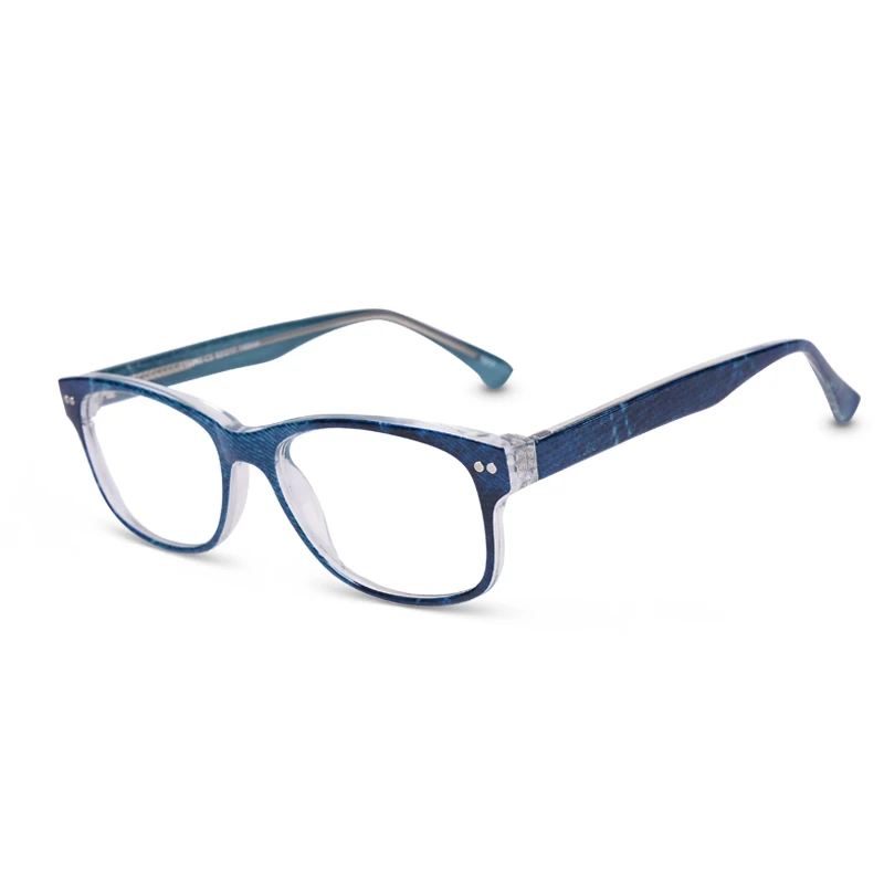 TT6040C02Blue Модные мужские очки с оптической оправой, винтажная оправа для женщин, очки по рецепту, оправа, прозрачные линзы, очки, оправа для очков, очки TT6688 - Цвет оправы: TT6040C02Blue