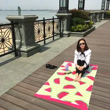 Банное полотенце в европейском и американском стиле, пляжное полотенце с мультяшными животными, очень большое плотное пляжное полотенце из чистого хлопка 180