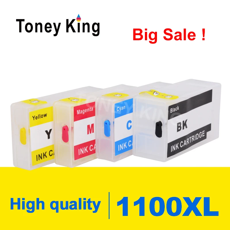 Toney King cartucho de tinta de repuesto para impresora Canon PGI 1100,  MAXIFY MB2010, MB2110, MB2710|Cartuchos de tinta| - AliExpress