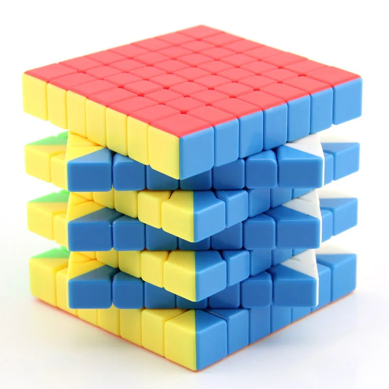 YongJun YJ YuFu YuFuM Магнитный 7x7x7 развивающий Интеллектуальный магический куб ультра-Гладкий 7x7 скоростной Головоломка Куб детские игрушки подарок