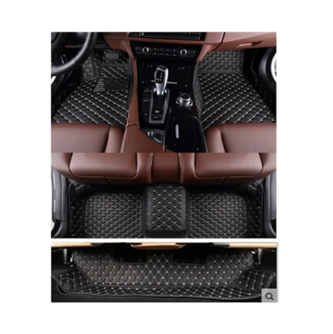 

Custom special floor mats for Mercedes Benz GL 450 X166 7seats 2016-2013 non-slip carpets for GL450