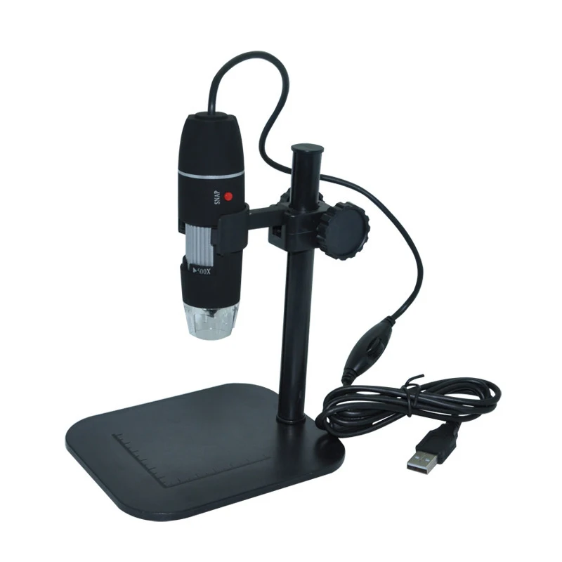 

New-Digital USB Microscope 50X~500X Electronic Microscope 5MP USB 8 LED Digital Camera Microscope Endoscope Magnifier