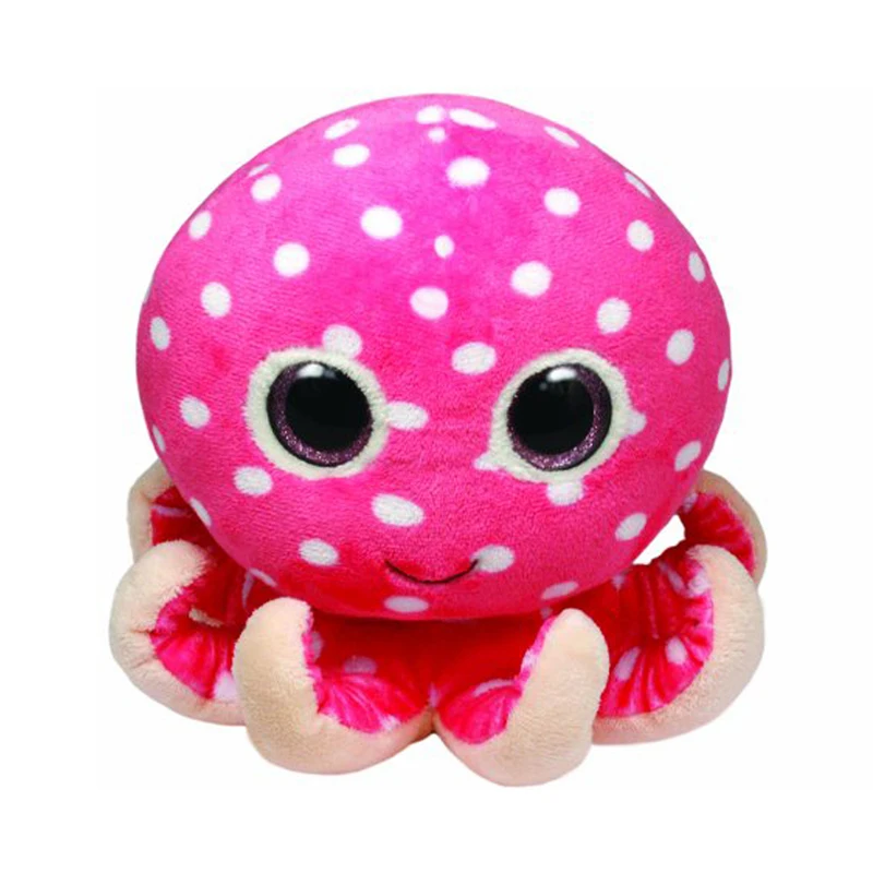 

Ty Beanie Boos Animals Ollie the Octopus Plush Toy 15cm