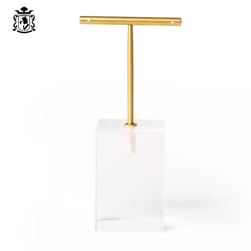  Jewelry Display Organizer Single Earring Holder Metal Acrylic Display Stand for Jewelry Shop Displa