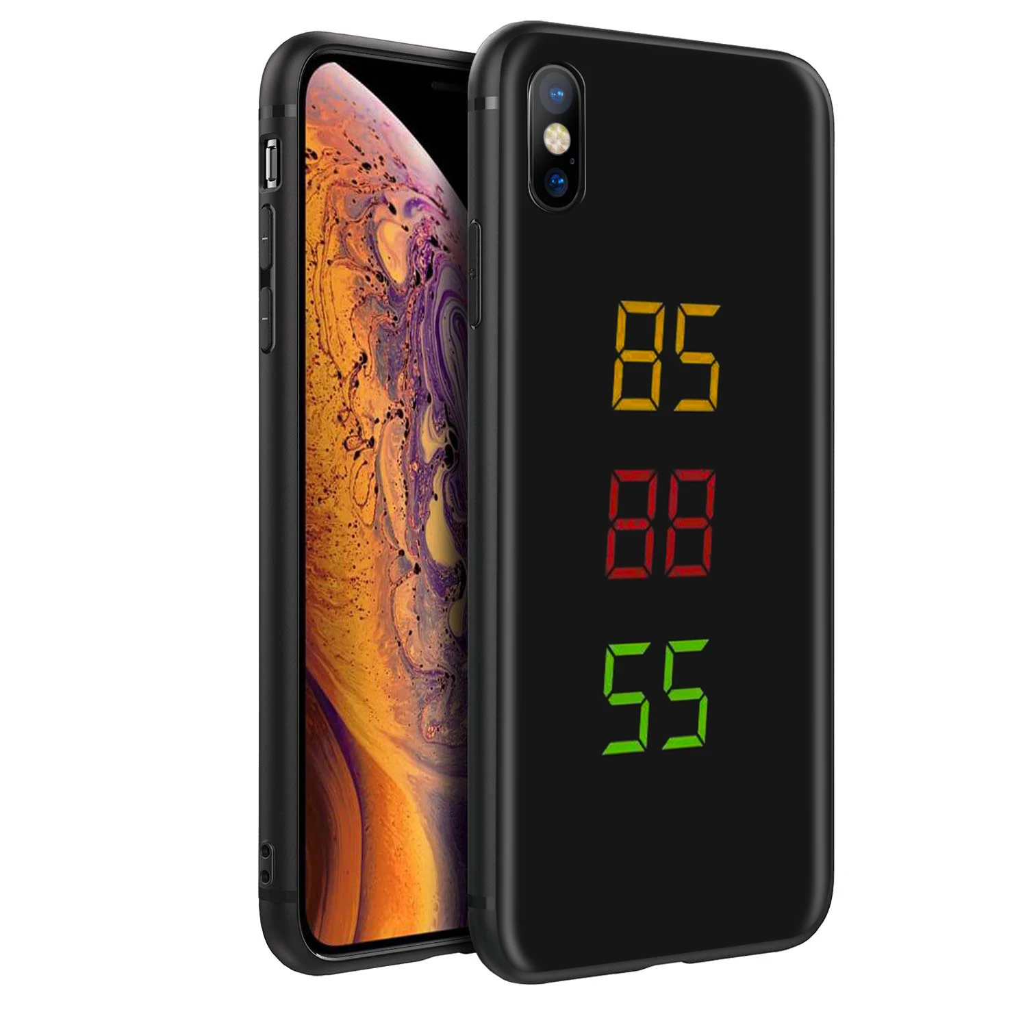 YIMAOC Назад в будущее силиконовый мягкий чехол для iPhone 12 Mini 11 Pro XS Max XR X 8 7 6 6S Plus 5 5S