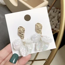  Long Dangle Earrings for Women 2022 Fashion Full Crystal Simulated Pearl Tassel Drop Earring Vintage Gold Brincos Jewelry 
