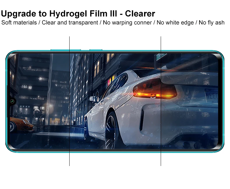 Для Xiaomi Mi Note 10 защитная пленка IMAK Hydrogel III Передняя и задняя 0,15 мм мягкая защитная пленка tpu для Xiaomi Mi Note 10 Pro
