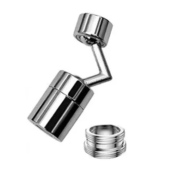

720 Degrees Universal Splash Filter Faucet Aerator Water Tap Bubbler Water Saving Filter 360-Degree 2-Flow Splash-proof Tap