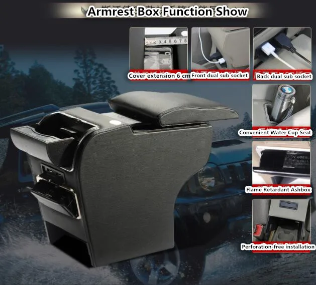 Подлокотник коробка подходит для Suzuki JIMNY арматура, для Jimny центральный подлокотник коробка Jimney арматура внедорожные аксессуары