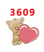 3609 30 шт мультфильм персонаж плоское украшение из смолы PR 3595 - Цвет: 3609
