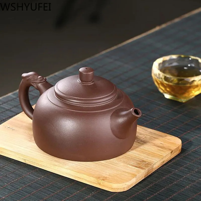 Исин фиолетовый песок чайный кунг-фу ручной работы горшок Dahongpao грязи чайный набор 320 мл китайский чай церемония подарки аутентичный чайный набор винный набор